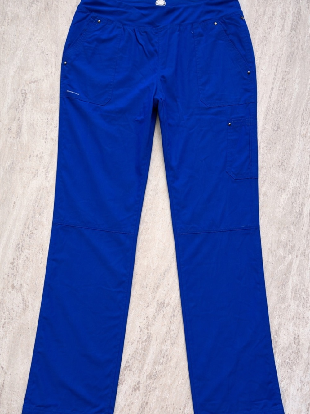 Women’s Healing Hands Galaxy Blue Tori Scrub Pants Sz XL